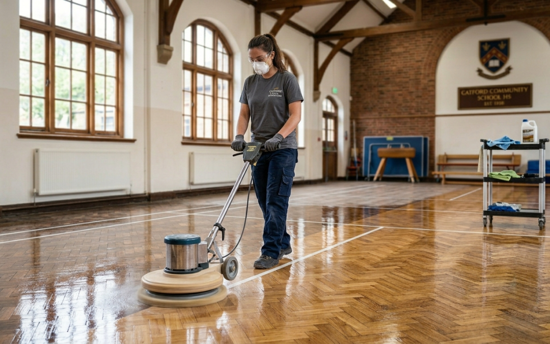 School Hall Floor Maintenance Catford SE6
